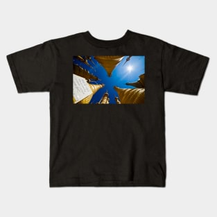 The sky seen from temples in Bagan, Myanmar Kids T-Shirt